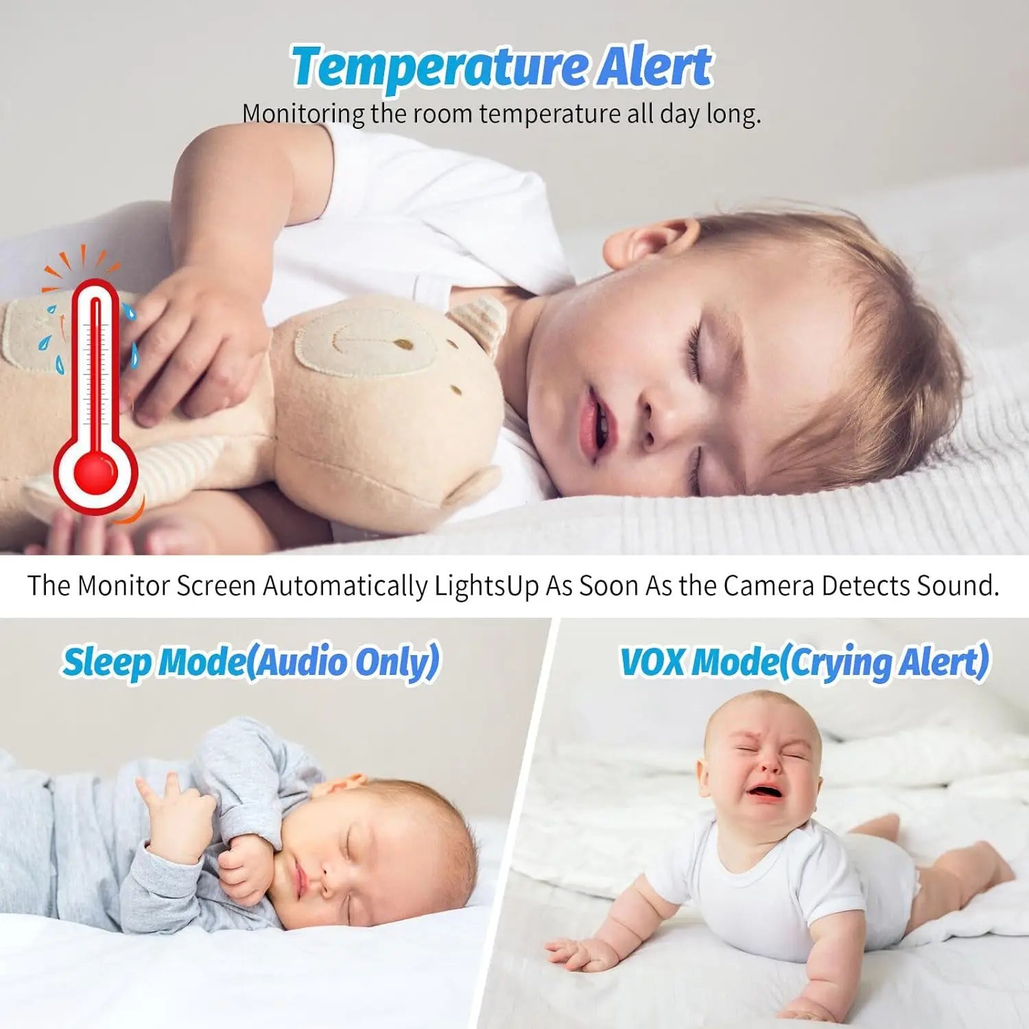 Baby Monitor Camera Audio