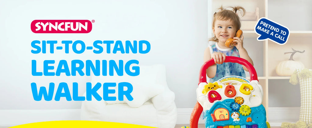 Baby Learning Walker Sit to Stand Educational