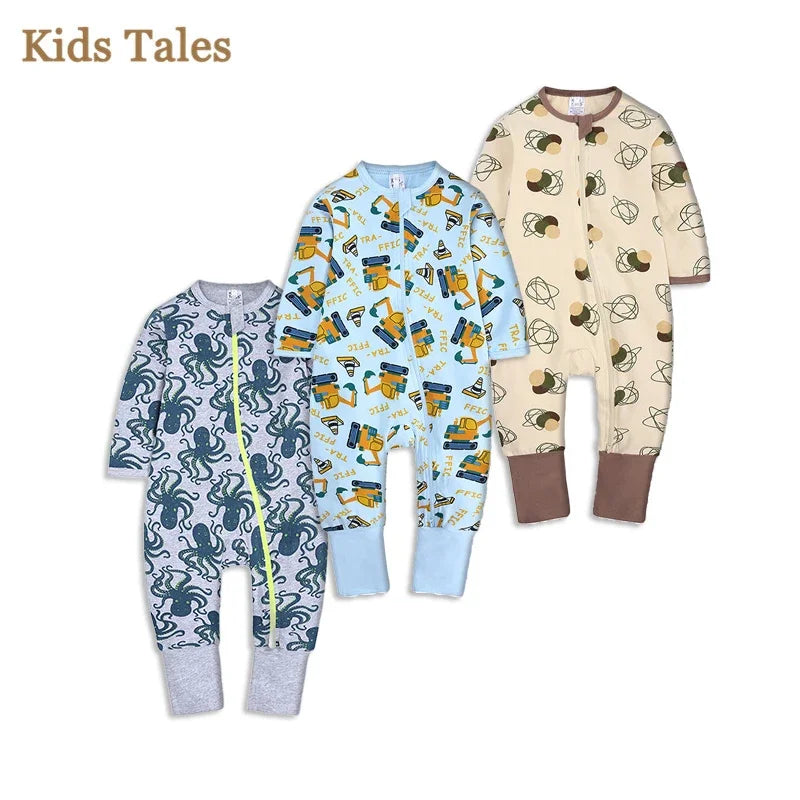 Long Sleeve Cotton Baby Onesie