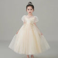 Evening Short Sleeve Lace Dress