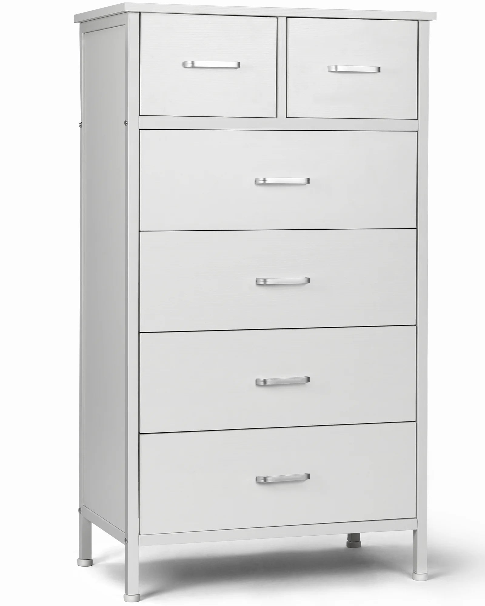 Chest of 6 Drawers, Drawer Dresser White