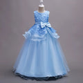 Sleeveless Lace Flower Girl Dress