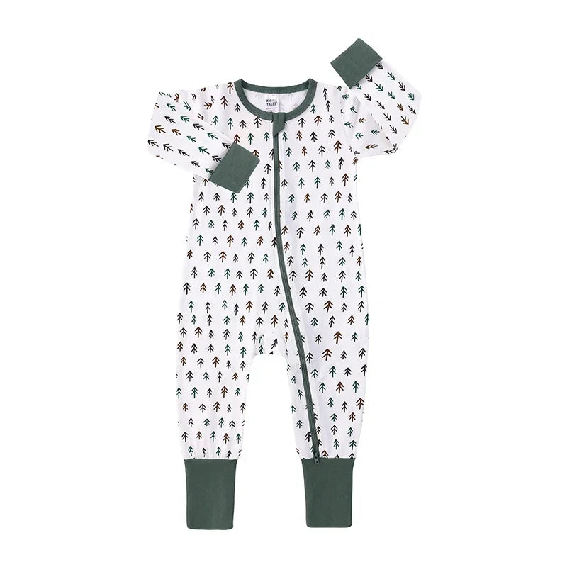 Long Sleeve Cotton Baby Onesie