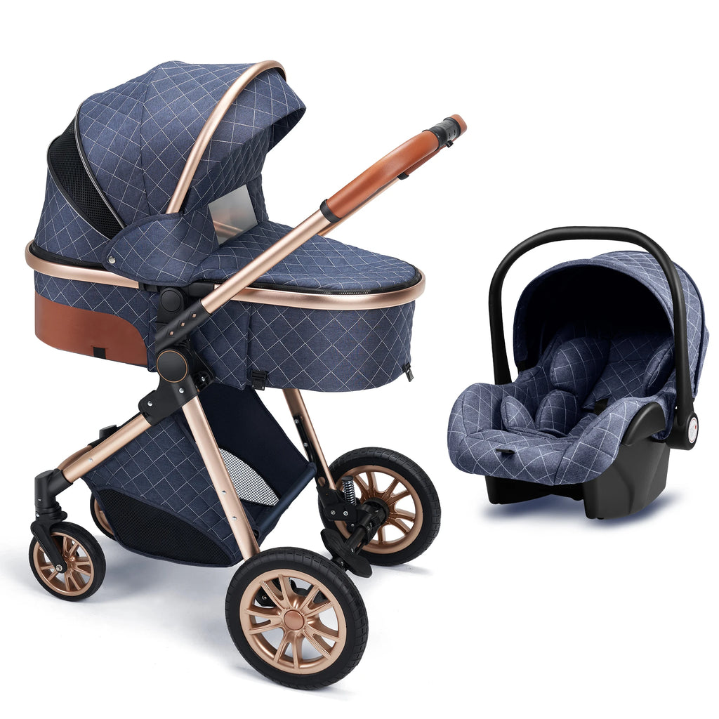 All-in-One Luxury Pram: