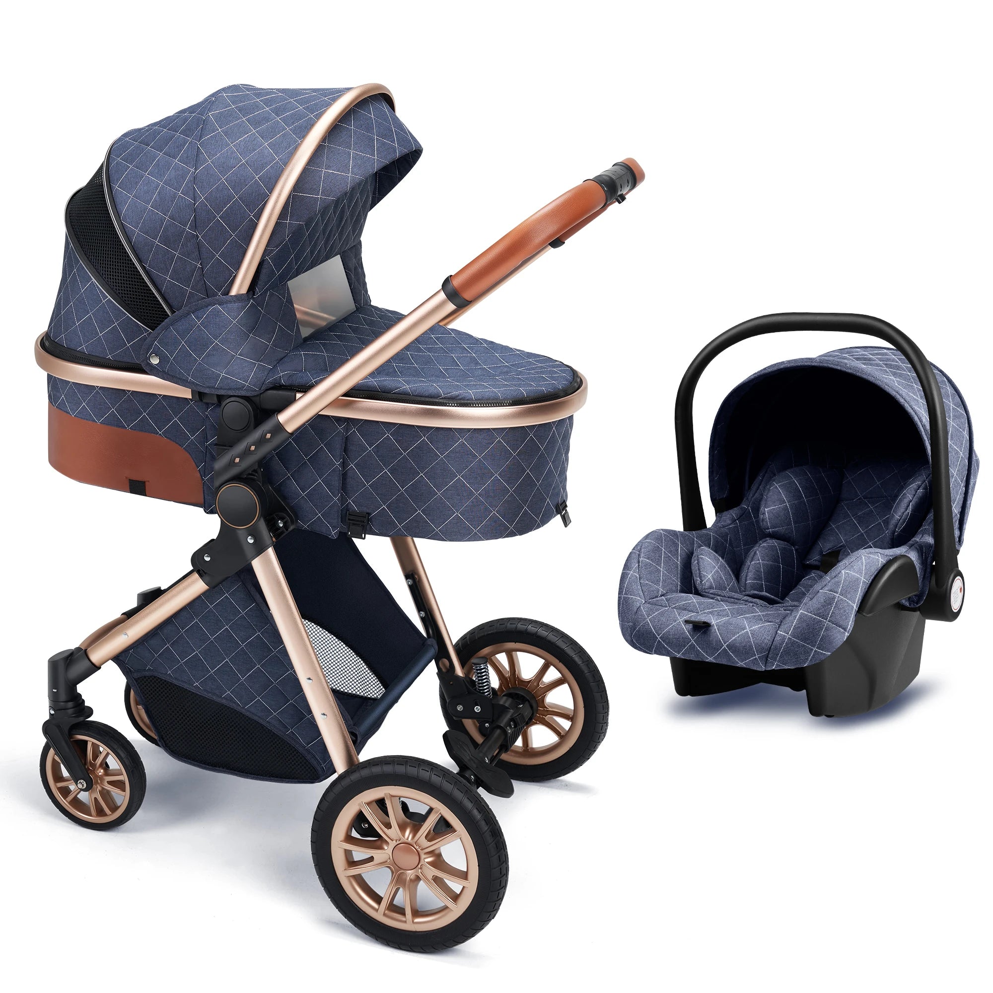 All-in-One Luxury Pram: