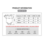5 Piece Unisex Bodysuits 100% Cotton