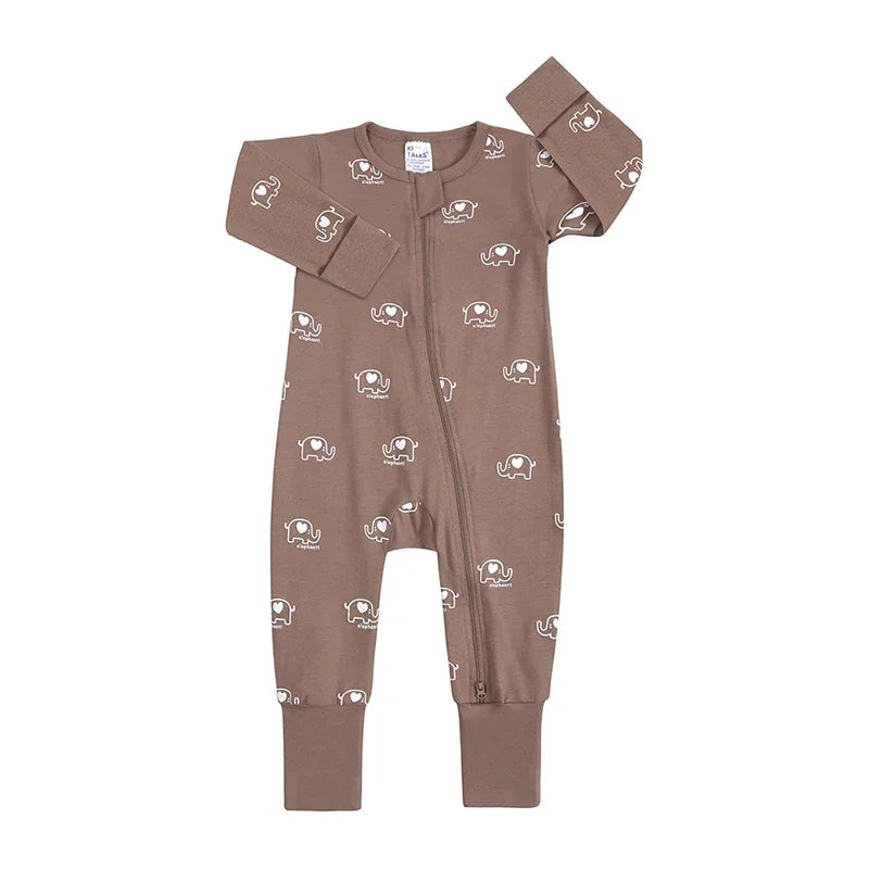 Long Sleeve Cotton Baby Onesie