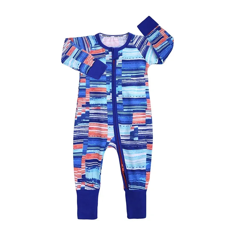 Long Sleeve Cotton Baby Onesie