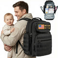 Rugged Water Resistant Military Style Baby Diaper/Backpack