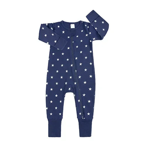 Long Sleeve Cotton Baby Onesie