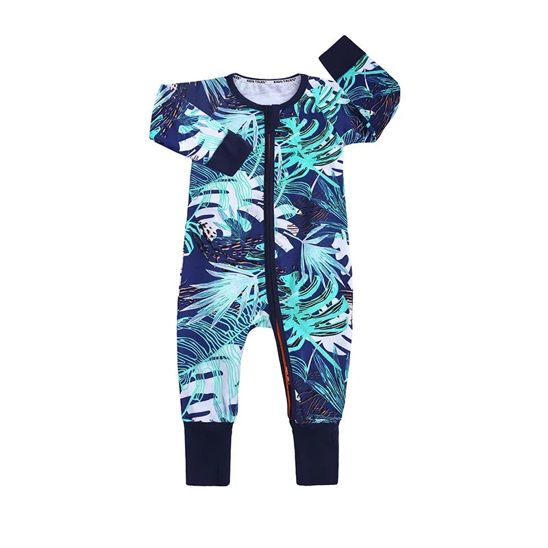 Long Sleeve Cotton Baby Onesie
