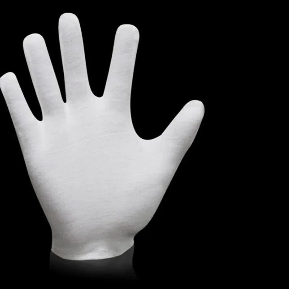 1 Pair Soft Cotton Gloves