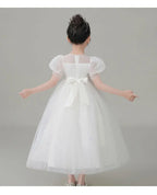 Evening Short Sleeve Lace Dress