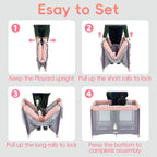 Pack and Play Bassinet, Portable Playard