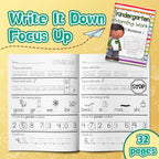 Workbook for Kindergarten, Preschool & Grade 1 Educational Activities