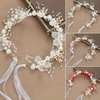 Romantic Flower Wreath  Girls Hair Accessory