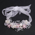 Pearl Flower Wreath Hair Accessory