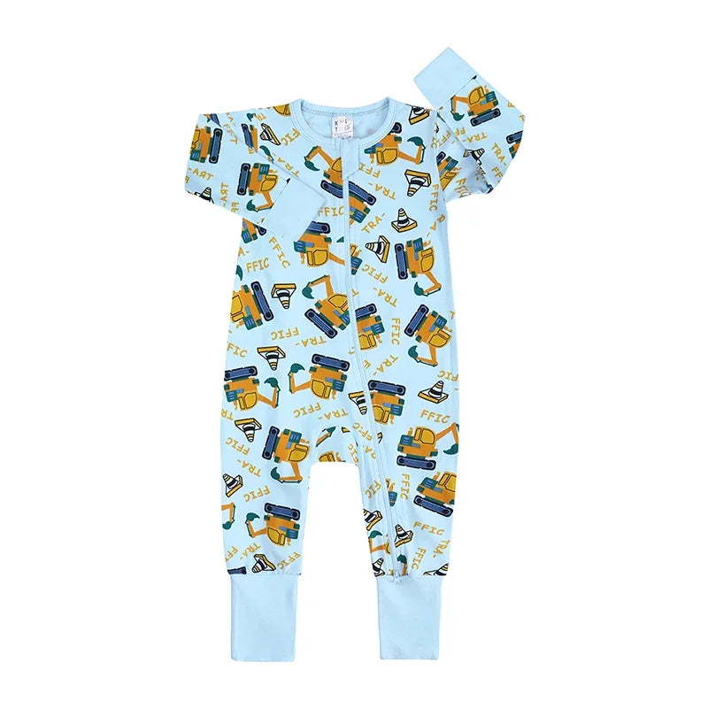 Long Sleeve Cotton Baby Onesie