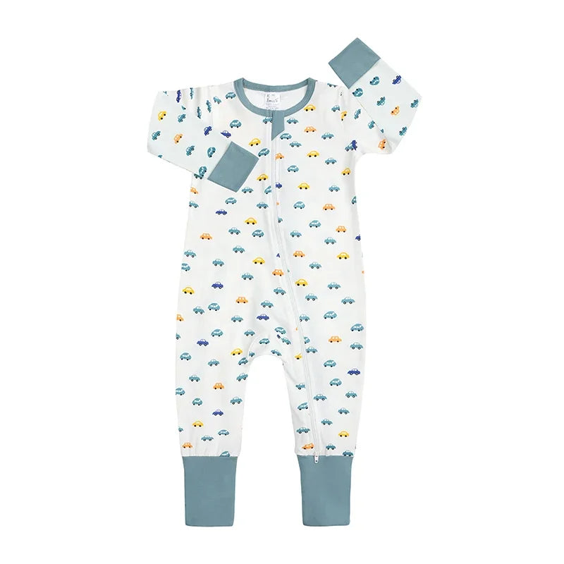 Long Sleeve Cotton Baby Onesie