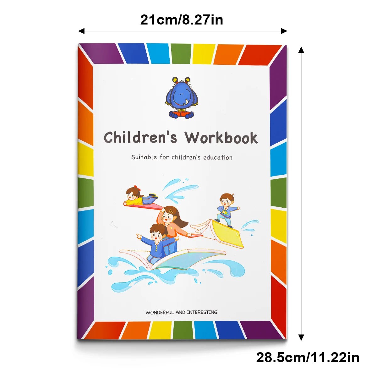 ABC Tracing, Coloring Book,& Alphabet Workbook with Writing Practice