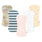 10-pack of soft and breathable baby burp towels