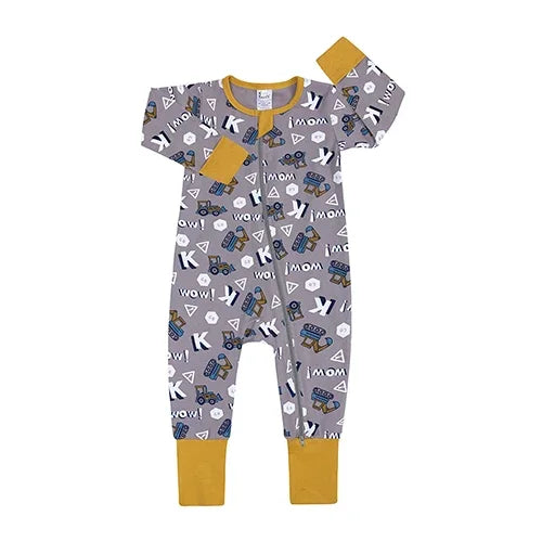 Long Sleeve Cotton Baby Onesie