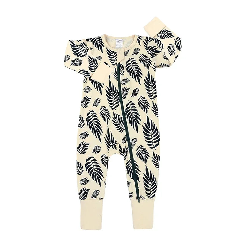 Long Sleeve Cotton Baby Onesie