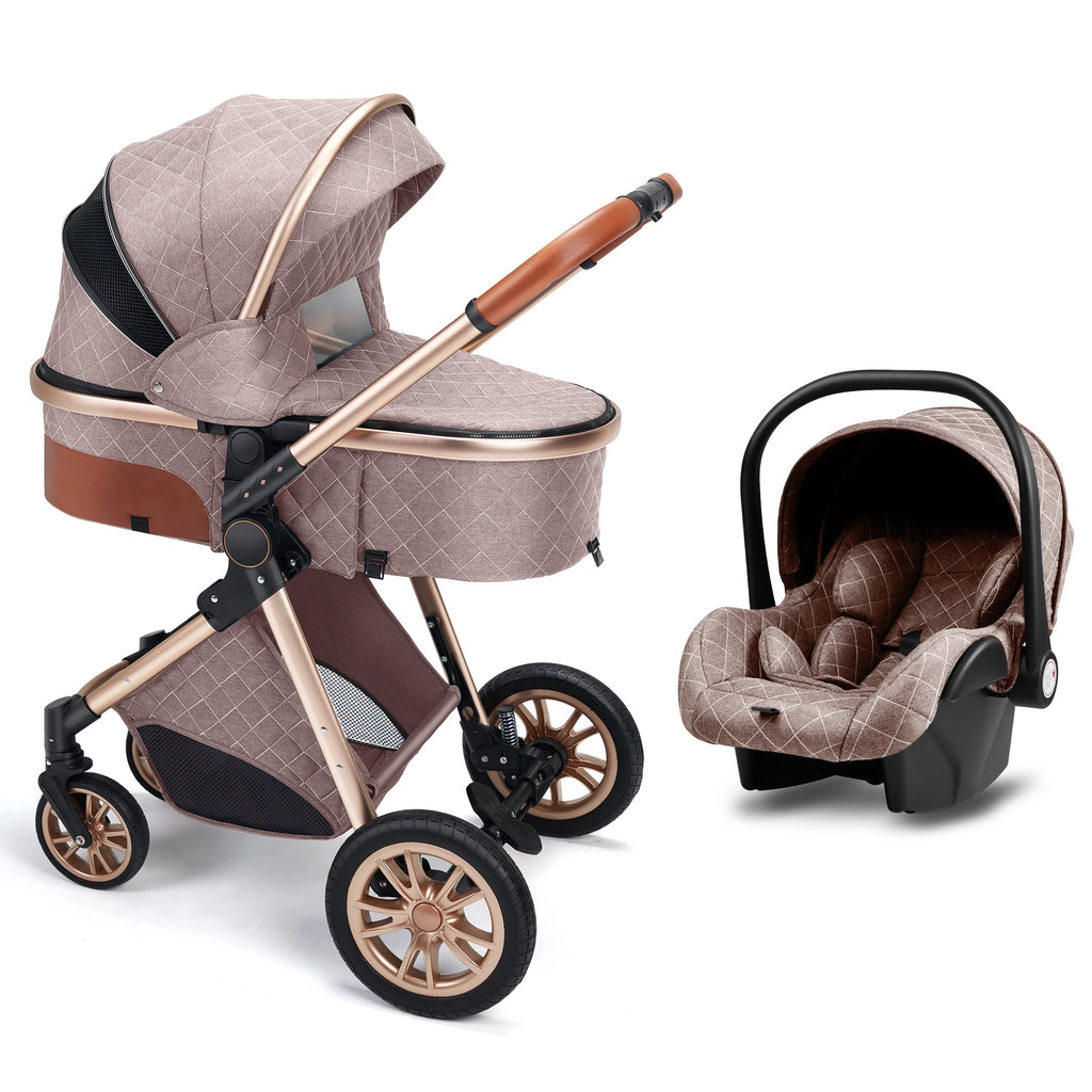 All-in-One Luxury Pram: