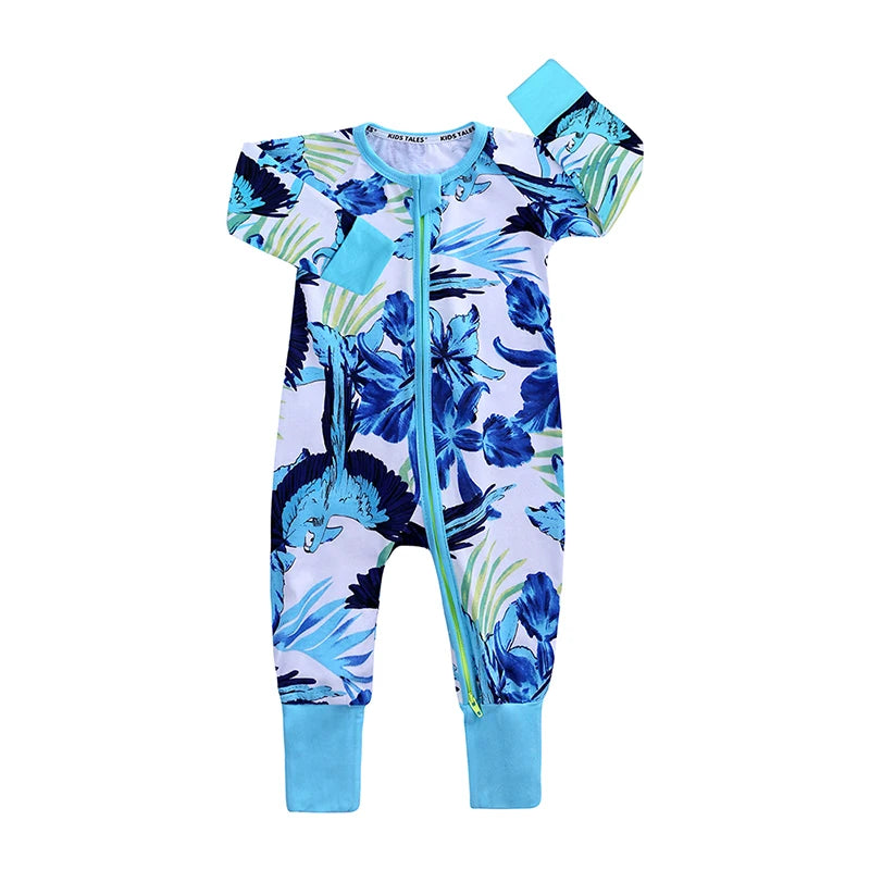 Long Sleeve Cotton Baby Onesie