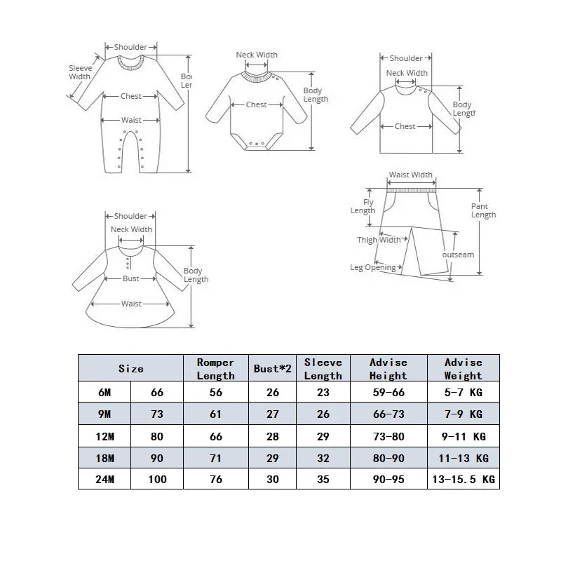 Long Sleeve Cotton Baby Onesie