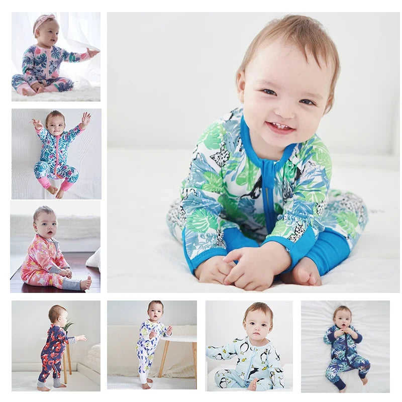 Long Sleeve Cotton Baby Onesie