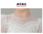 Evening Short Sleeve Lace Dress