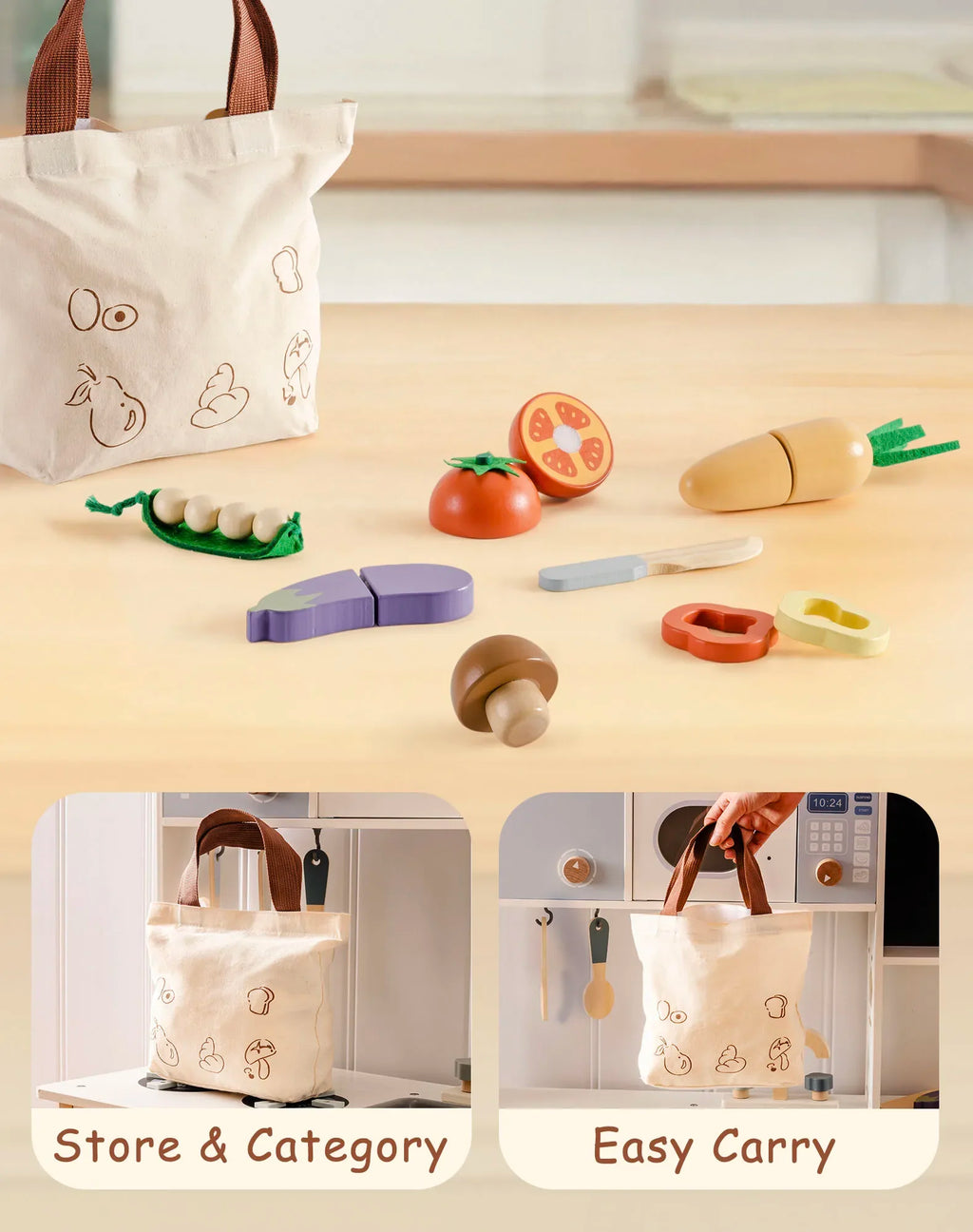 Kitchen Fruit Vegetable Food Set