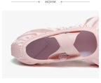 Women/Girls' Ballet Shoes Elastic Satin Flat Split Soft Sole