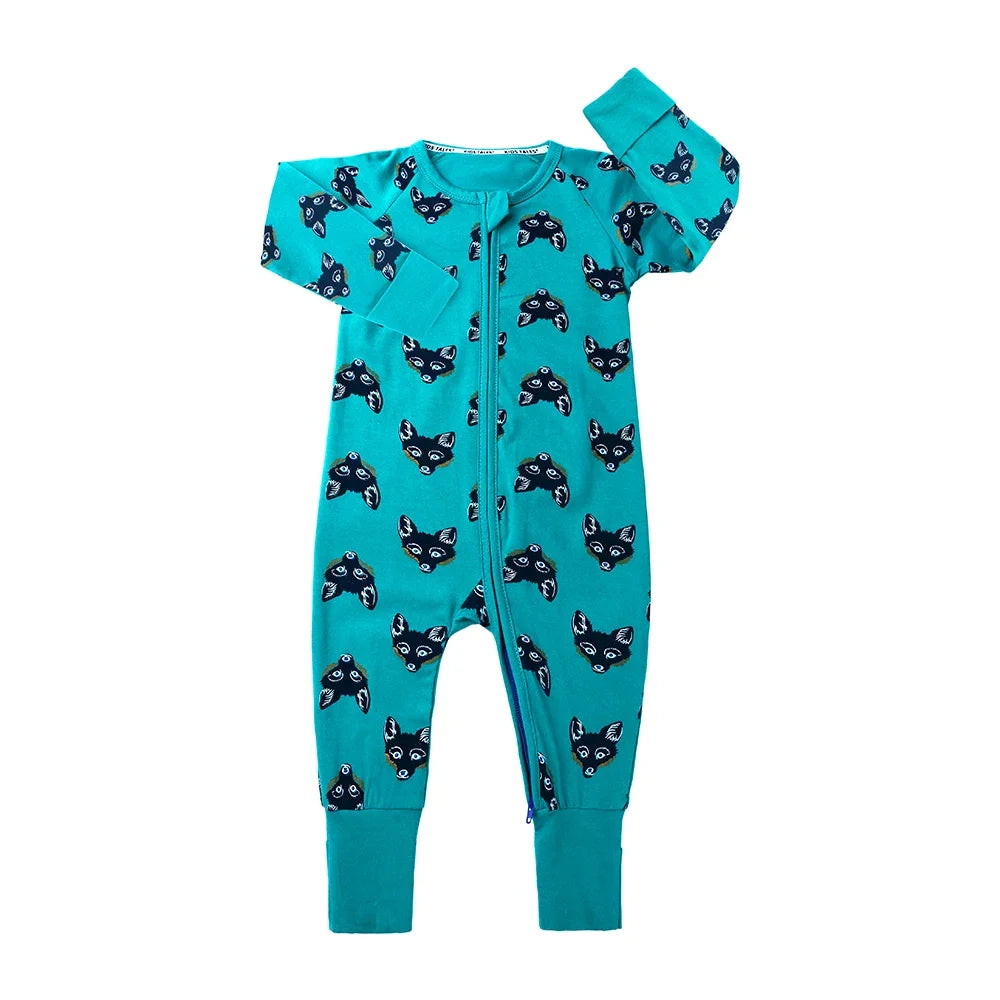 Long Sleeve Cotton Baby Onesie
