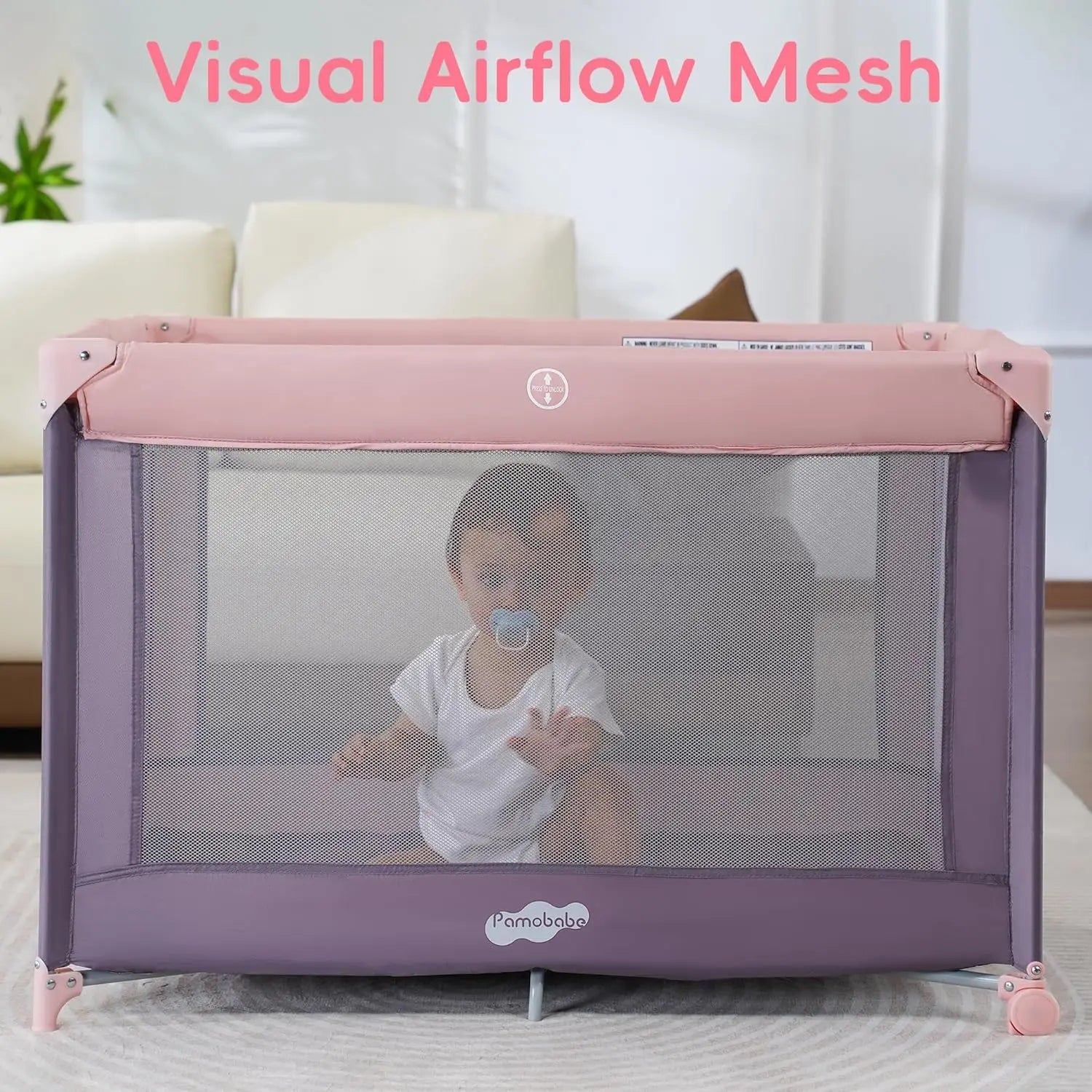 Pack and Play Bassinet, Portable Playard