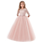 Teenager Girl Bridesmaid Dress, Ball Gown