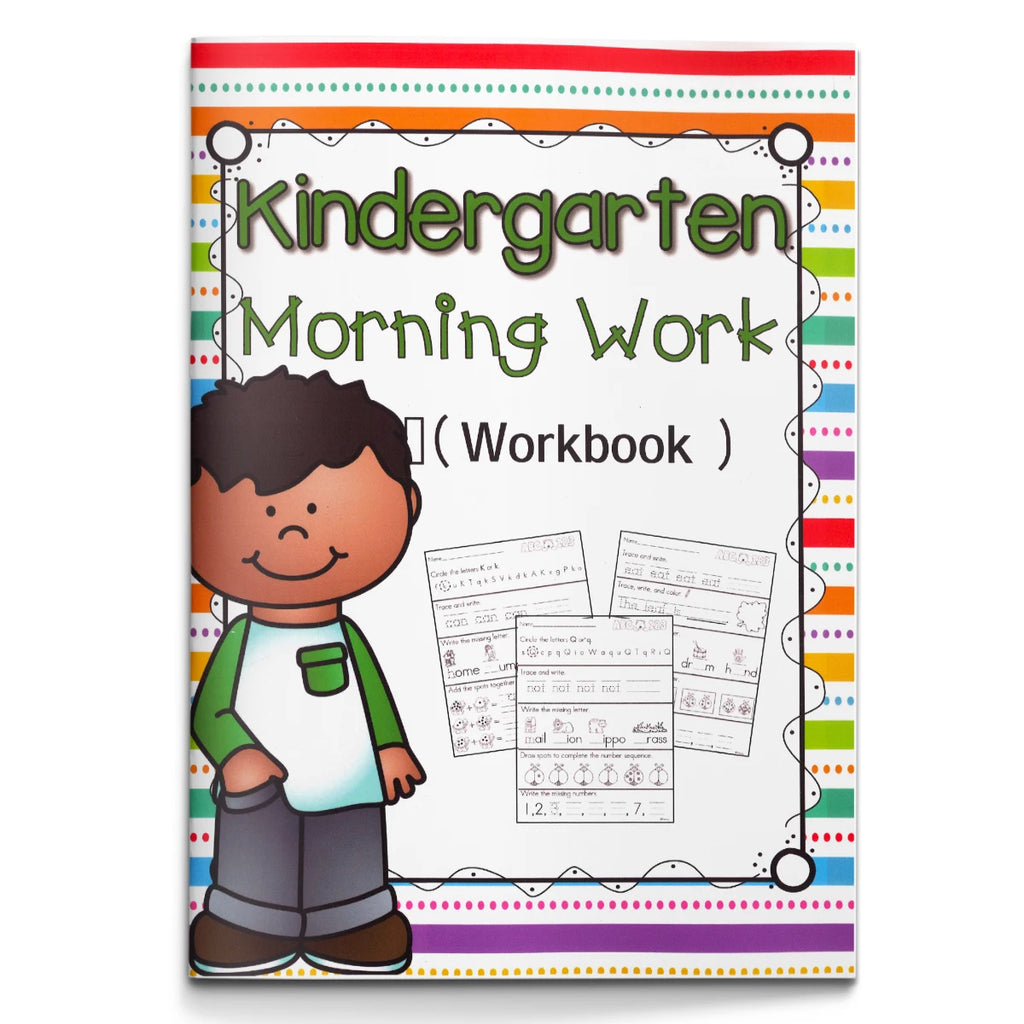 Workbook for Kindergarten, Preschool & Grade 1 Educational Activities