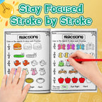 ABC Tracing, Coloring Book,& Alphabet Workbook with Writing Practice