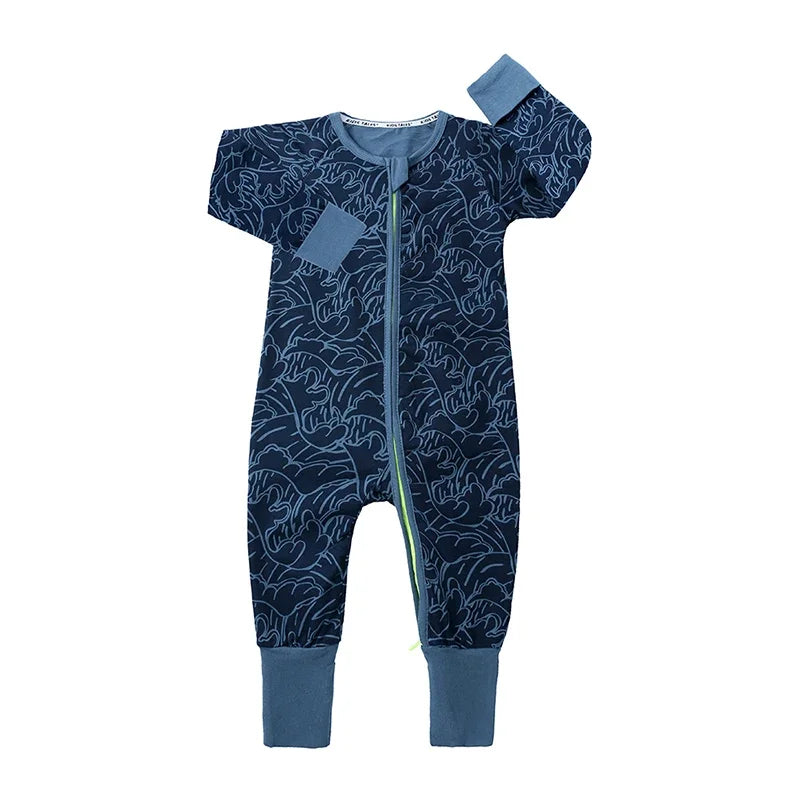 Long Sleeve Cotton Baby Onesie