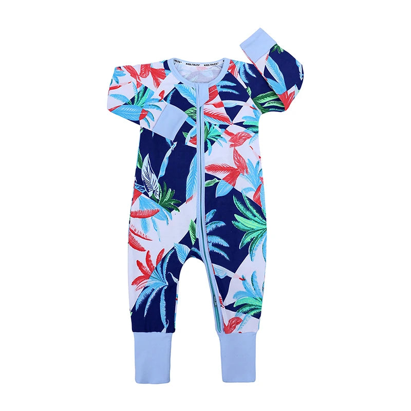 Long Sleeve Cotton Baby Onesie
