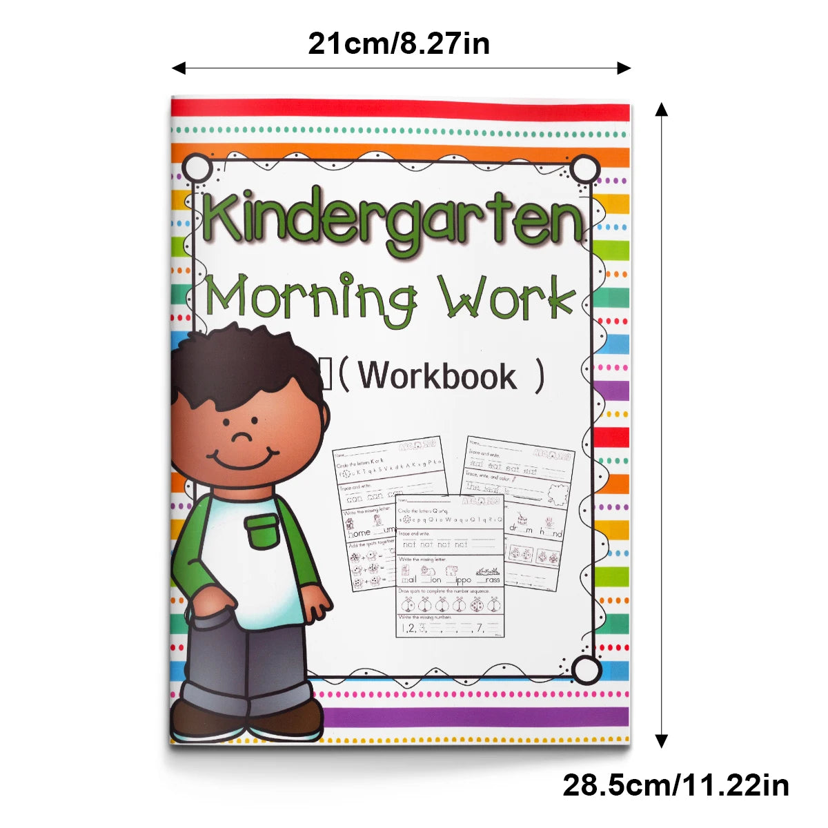 Workbook for Kindergarten, Preschool & Grade 1 Educational Activities