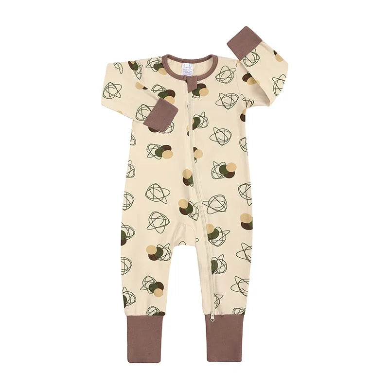 Long Sleeve Cotton Baby Onesie