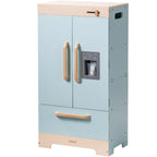 Toy Kitchen Refrigerator with Ice Dispenser for Ages 3+Blue