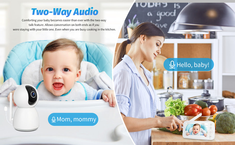 Baby Monitor Camera Audio